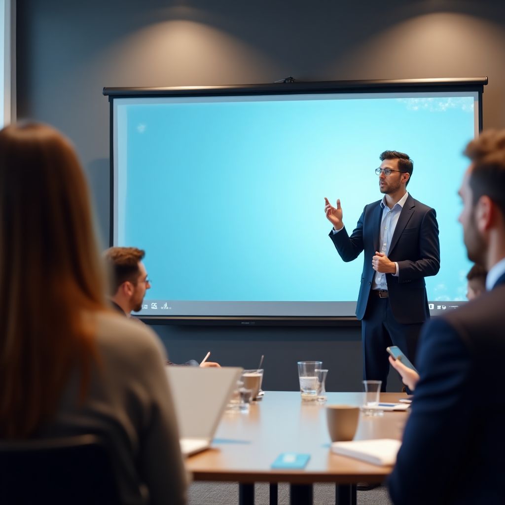 Prezentare client în biroul nostru